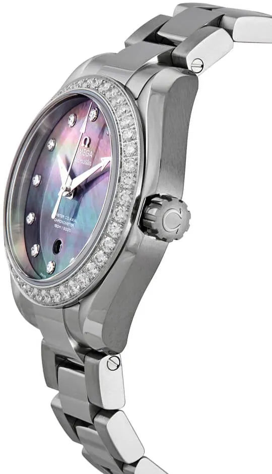 Omega Seamaster Mother of Pearl Diamond - Hình 2