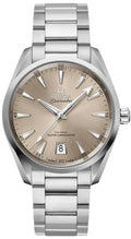 seamaster aqua Omega Silver Dial Steel