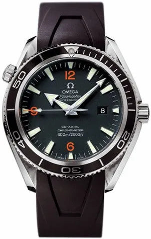 Omega Black Rubber Strap