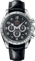 Omega Speedmaster Black Dial Leather