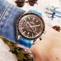 stainless steel Omega Speedmaster Black Dial