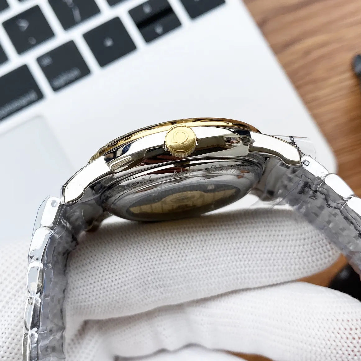 Omega Black Diamond Two-Tone - Hình 4