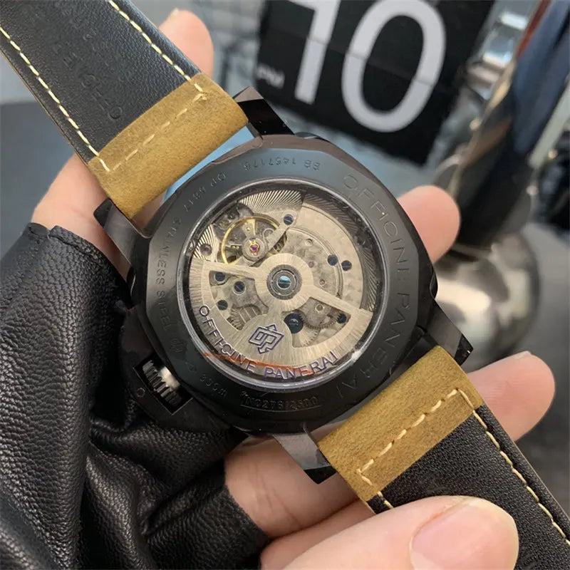 tan Panerai Luminor GMT Black - Hình 4