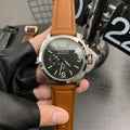 Panerai Steel Brown Leather