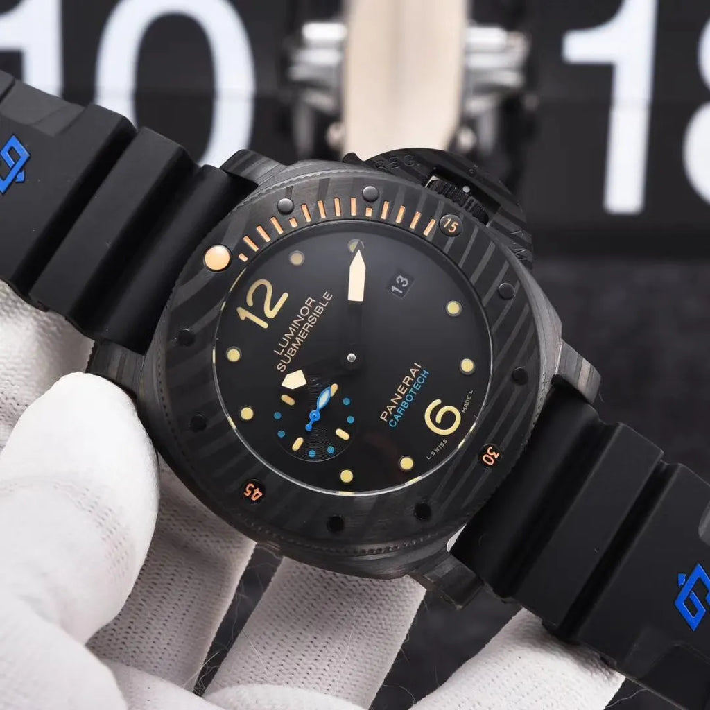 Panerai Carbotech Black Rubber luminor