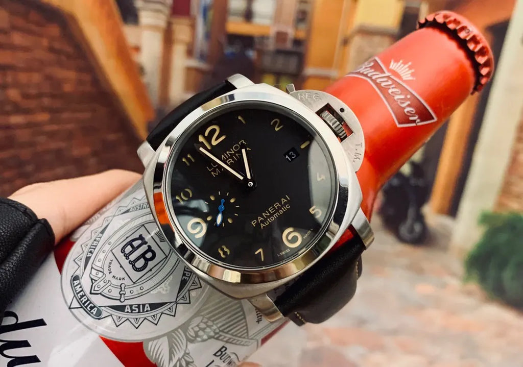 Panerai Luminor Marina Black Dial - Hình 3