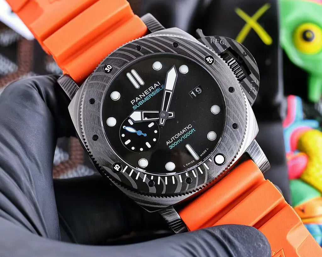 Panerai Submersible Orange Strap - Hình 3