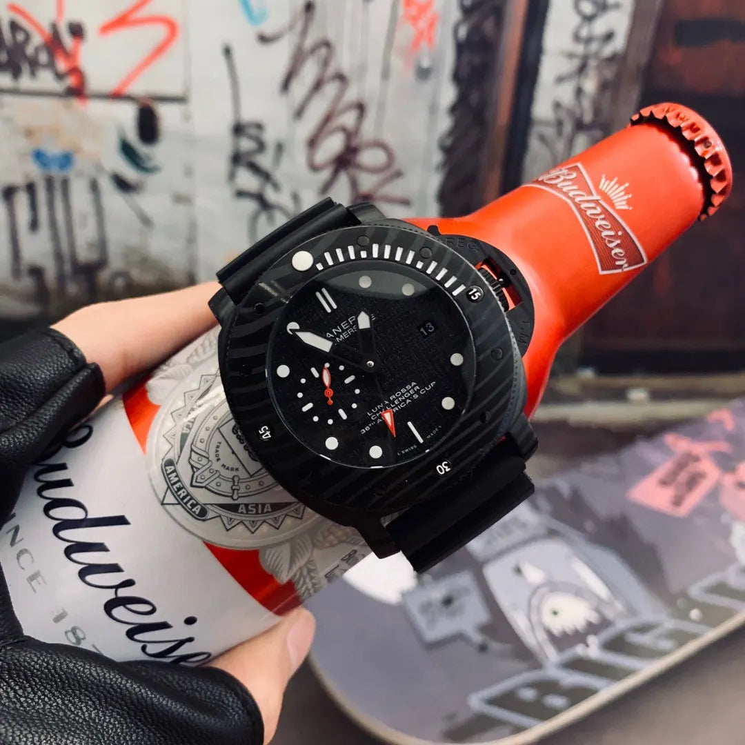 submersible Panerai Carbotech Black - Hình 4