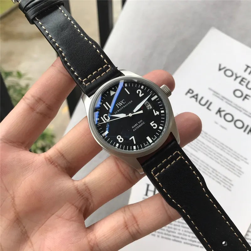 IWC Mark XVI Blue Dial - Hình 4