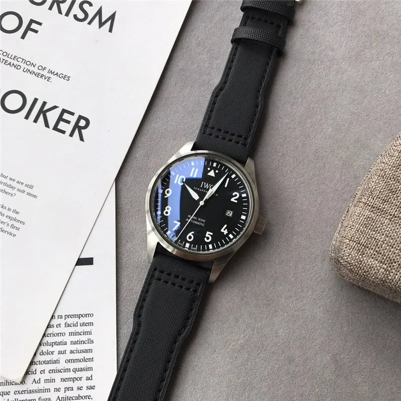 IWC Mark XVI Blue Dial - Hình 2