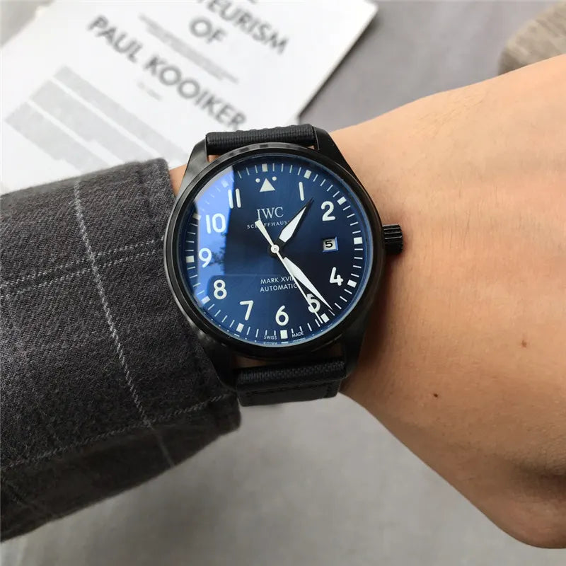 IWC Mark XVI Blue Dial