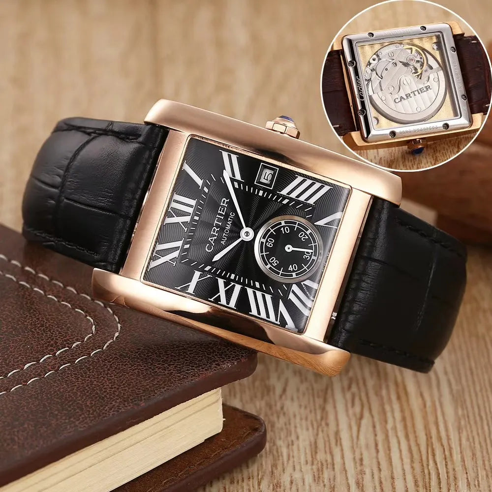 Cartier Tank Rose Gold - Hình 2