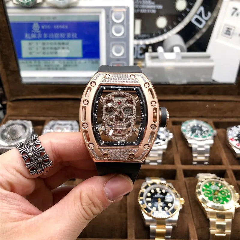 Richard Mille Skull Diamond - Hình 3