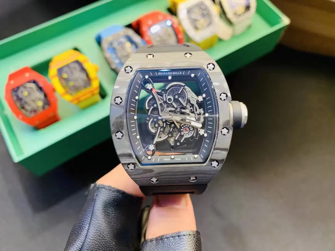 RM 67-02 Black Rubber - Hình 6