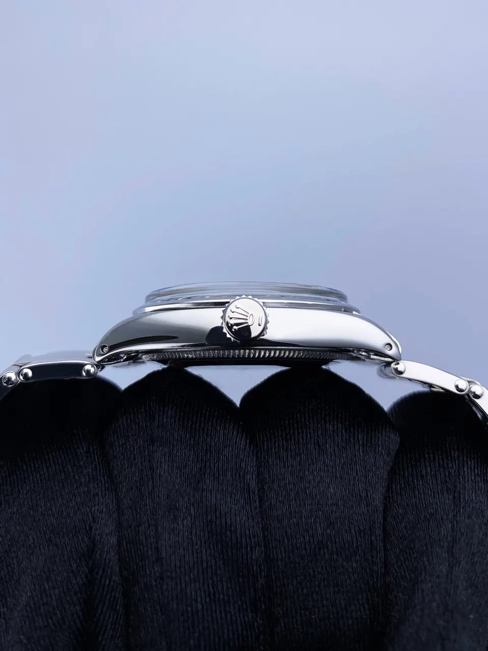 oyster Rolex Silver Dial Stainless - Hình 4
