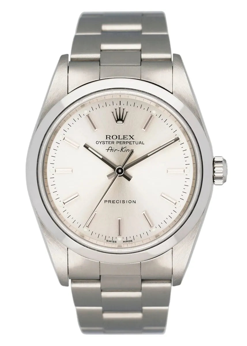 Rolex Air-King Silver Precision