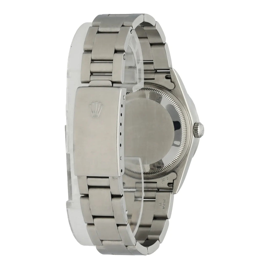 Rolex Black Dial Stainless Steel oyster - Hình 4