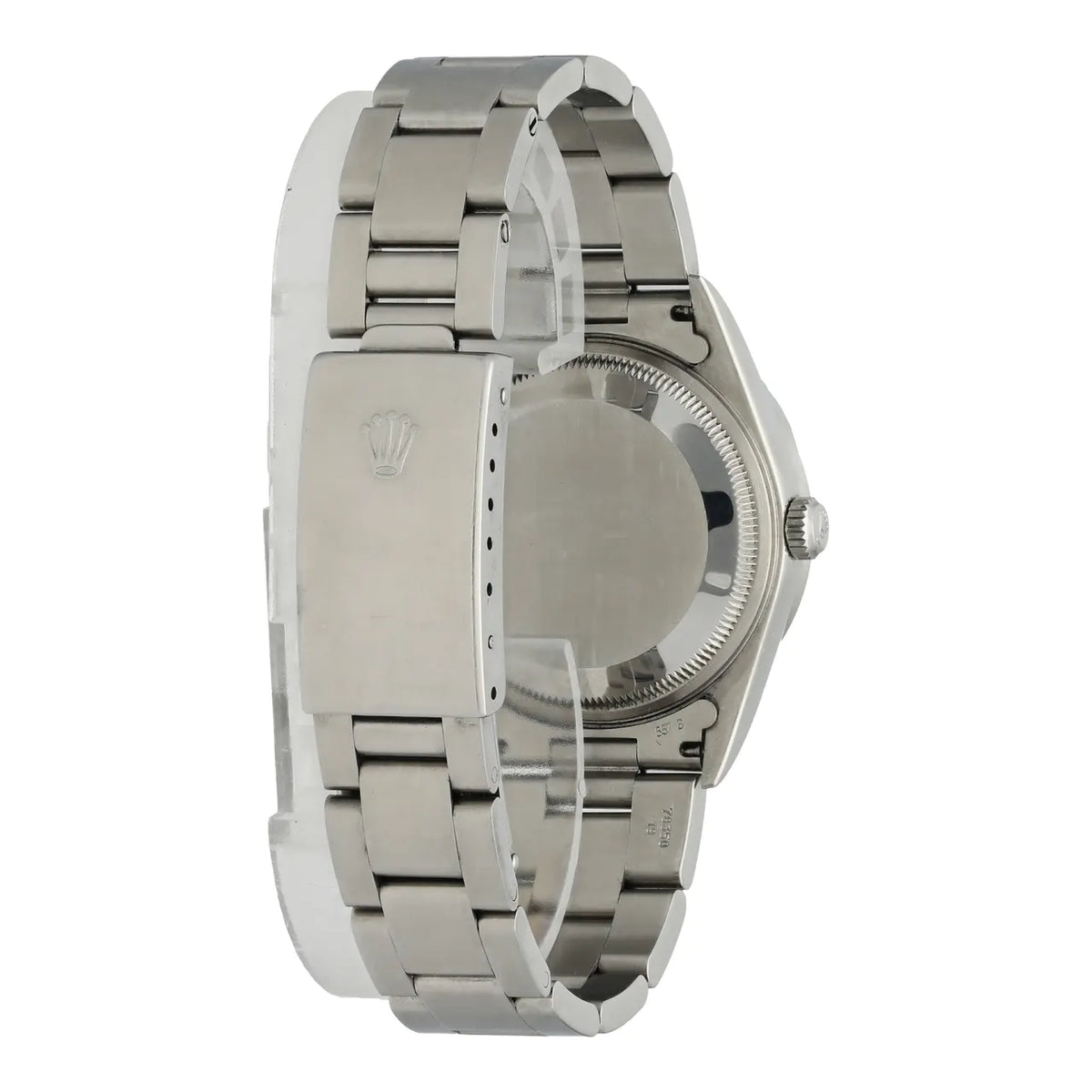Rolex Black Dial Stainless Steel oyster - Hình 4