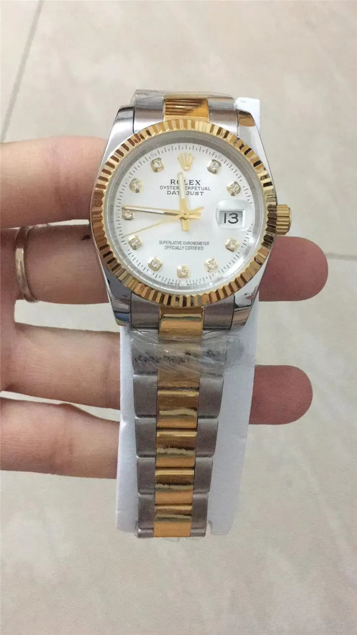 Rolex Datejust Slate Dial two - Hình 14
