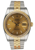 Rolex Gold Champagne Dial datejust two