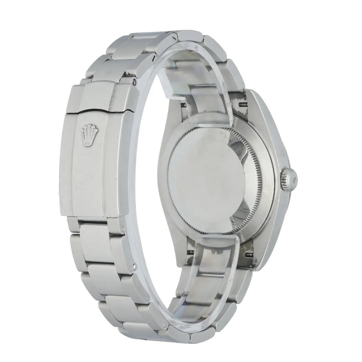 bezel Rolex Datejust Black Dial Fluted - Hình 3