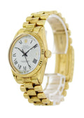 Rolex Gold White Roman Dial