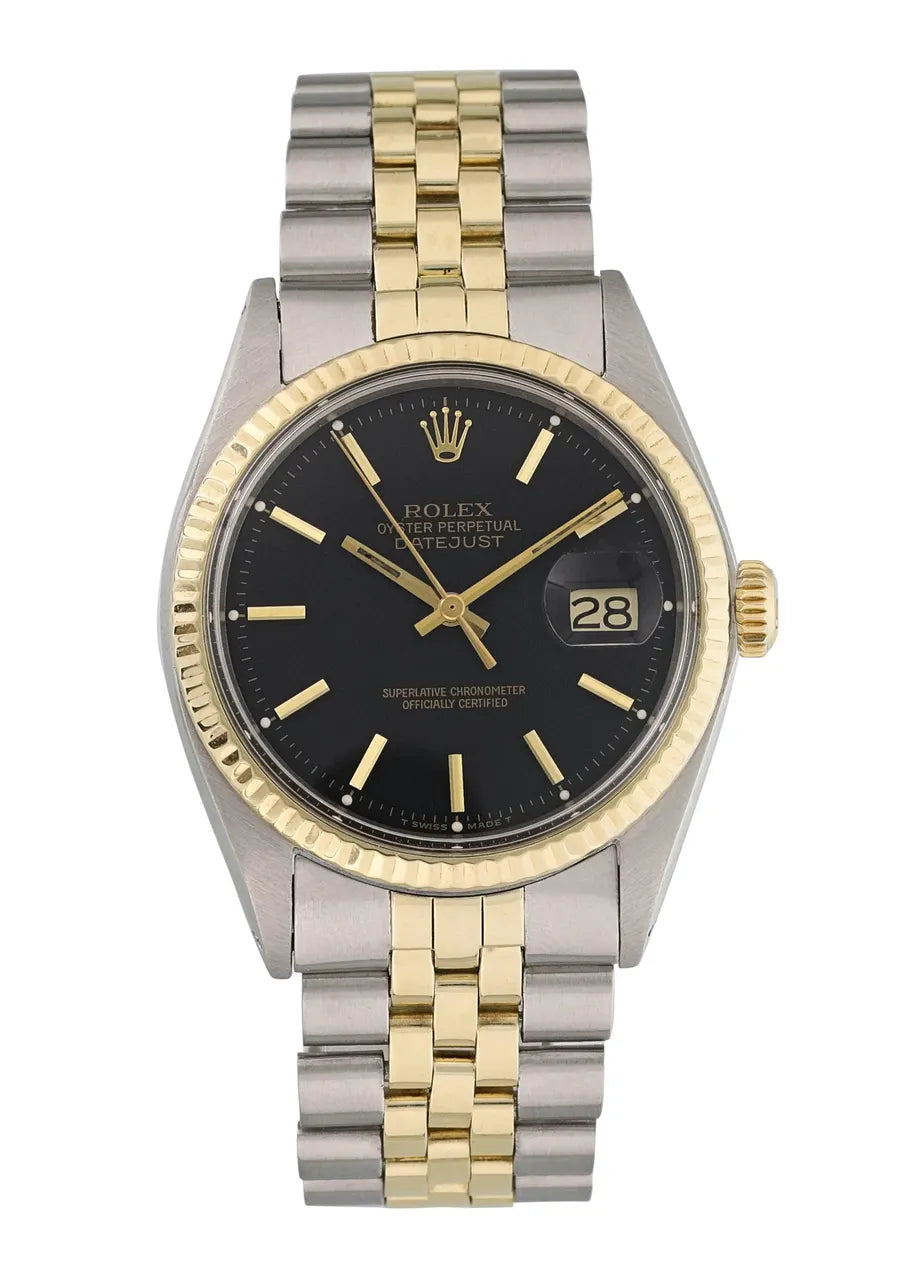 Datejust Black Dial Two-Tone