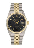 Datejust Black Dial Two-Tone