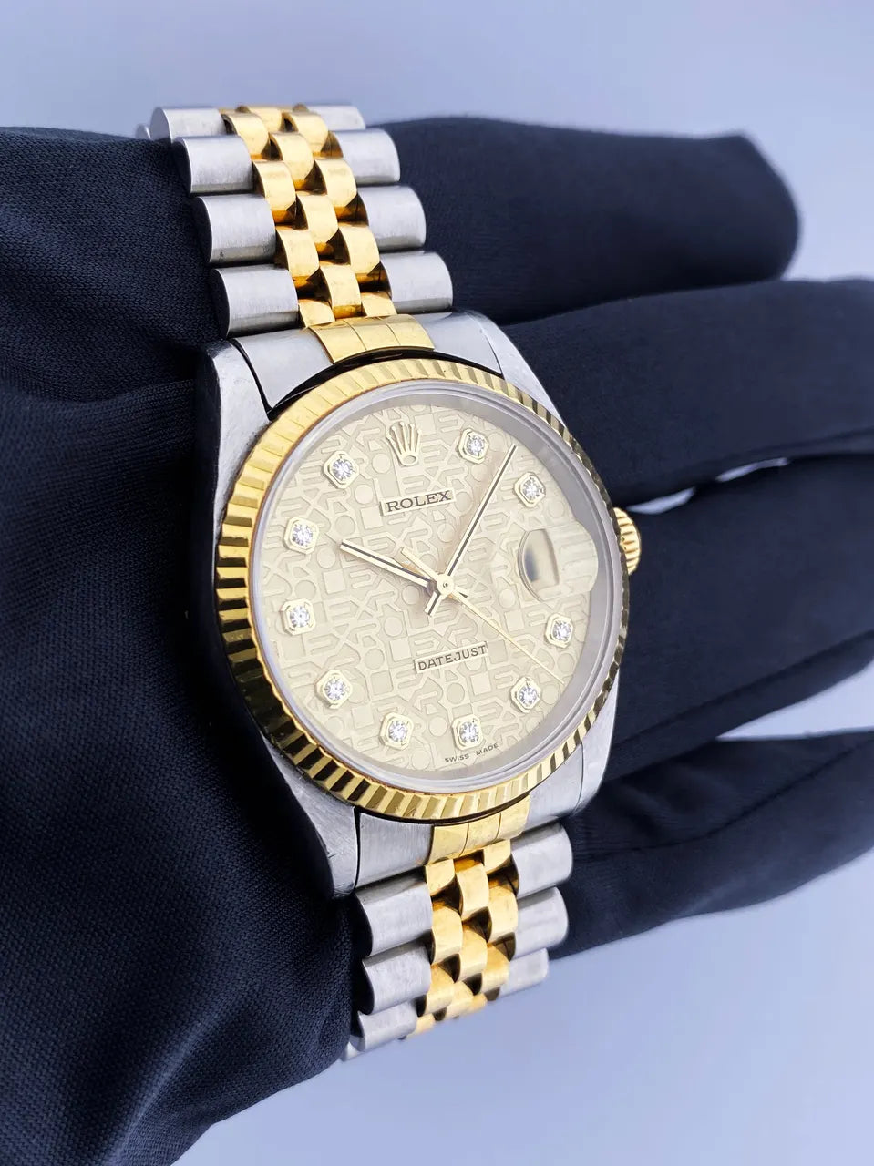 Rolex Gold Diamond Jubilee Dial - Hình 4