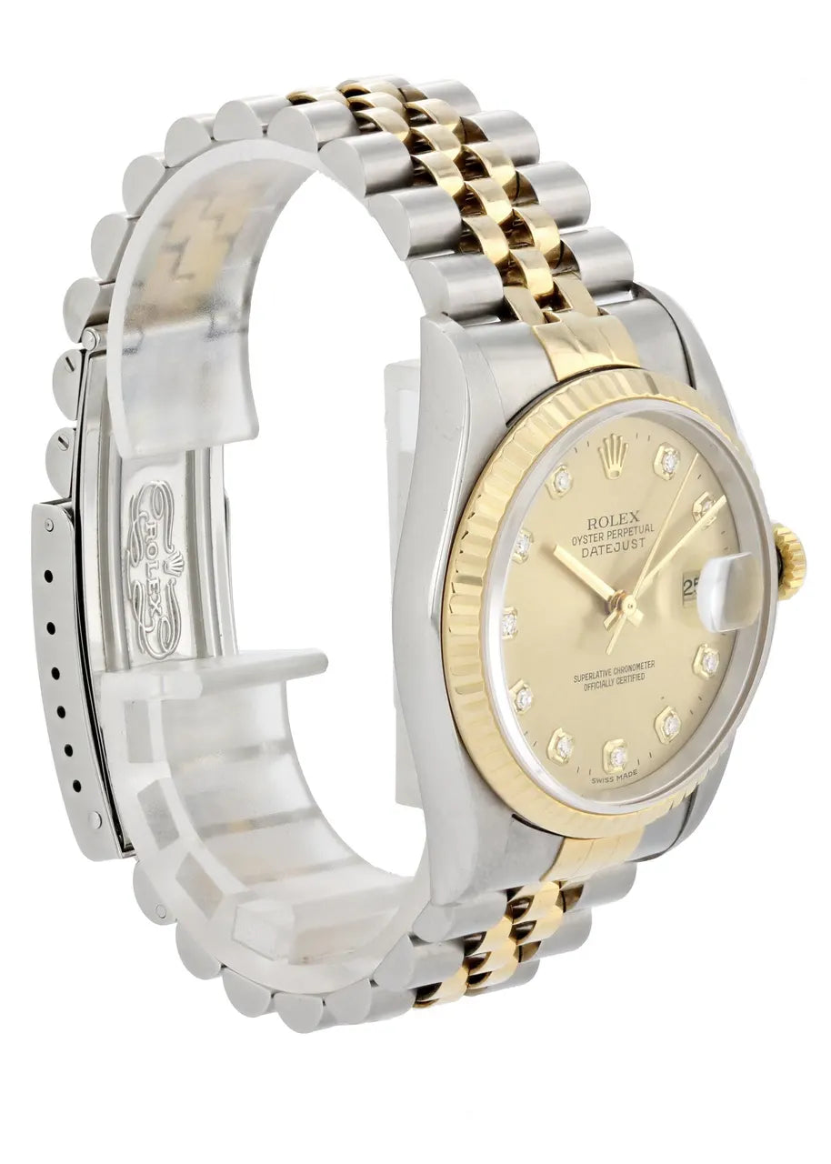 Rolex Gold Diamond Datejust dial - Hình 4