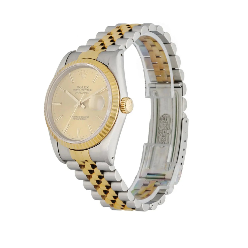 Rolex Golden Dial Two-Tone - Hình 2