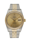 Rolex Two-Tone Champagne Fluted Bezel