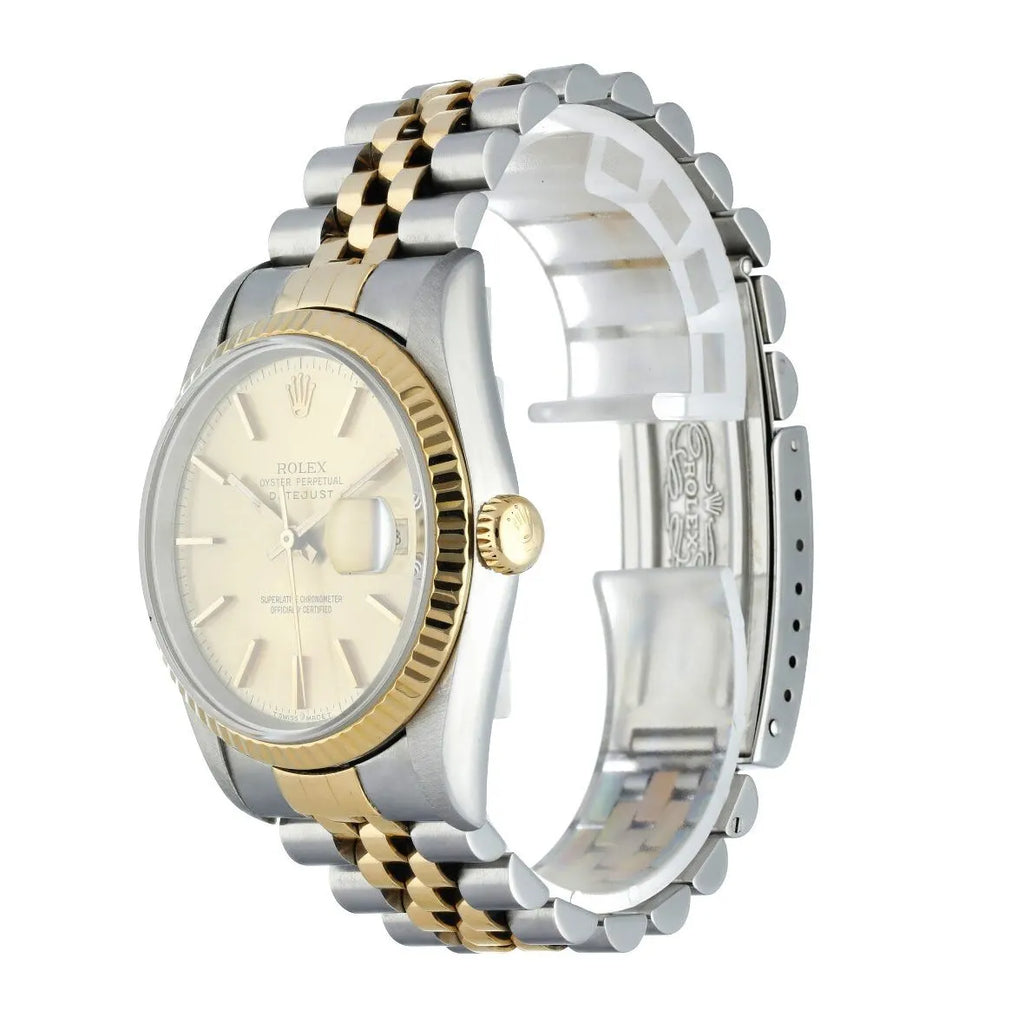 Rolex Two-Tone Champagne Stick - Hình 2