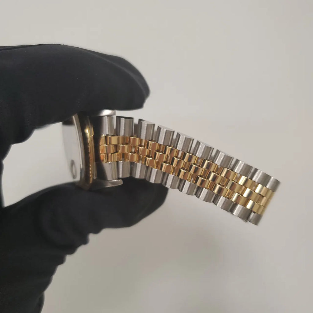 Rolex Two-Tone Gold Fluted Bezel datejust - Hình 8