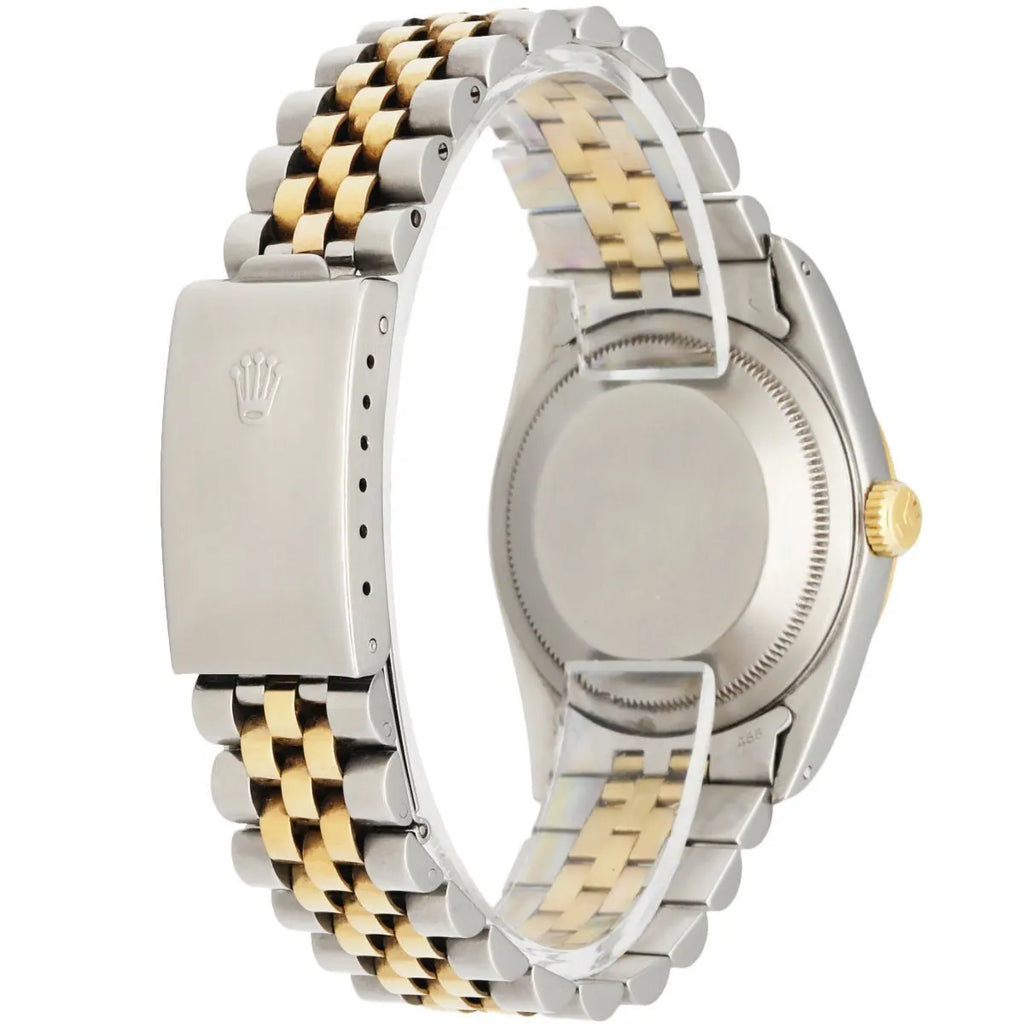 Rolex Two-Tone Blue Diamond Datejust - Hình 4