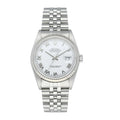 Rolex Datejust White Roman Dial stainless steel