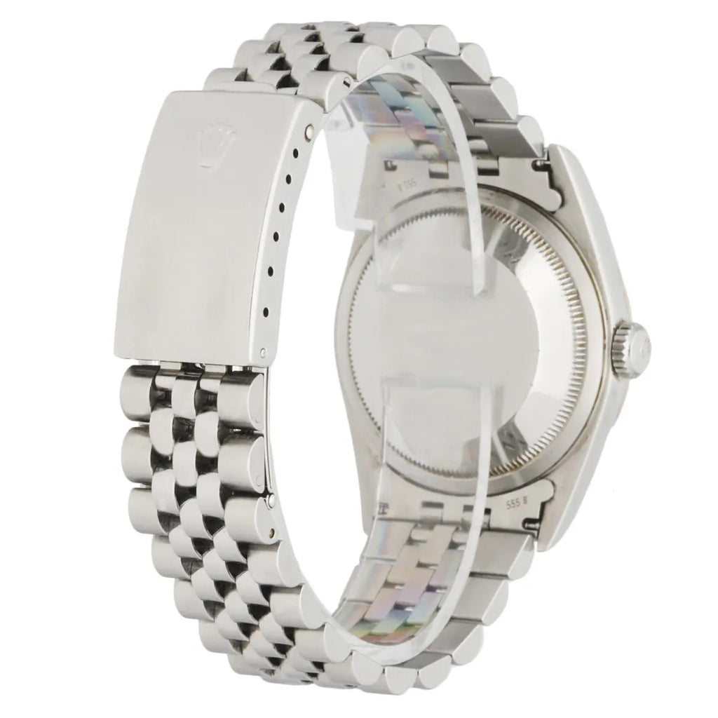 Rolex Oyster Perpetual Silver Dial - Hình 4