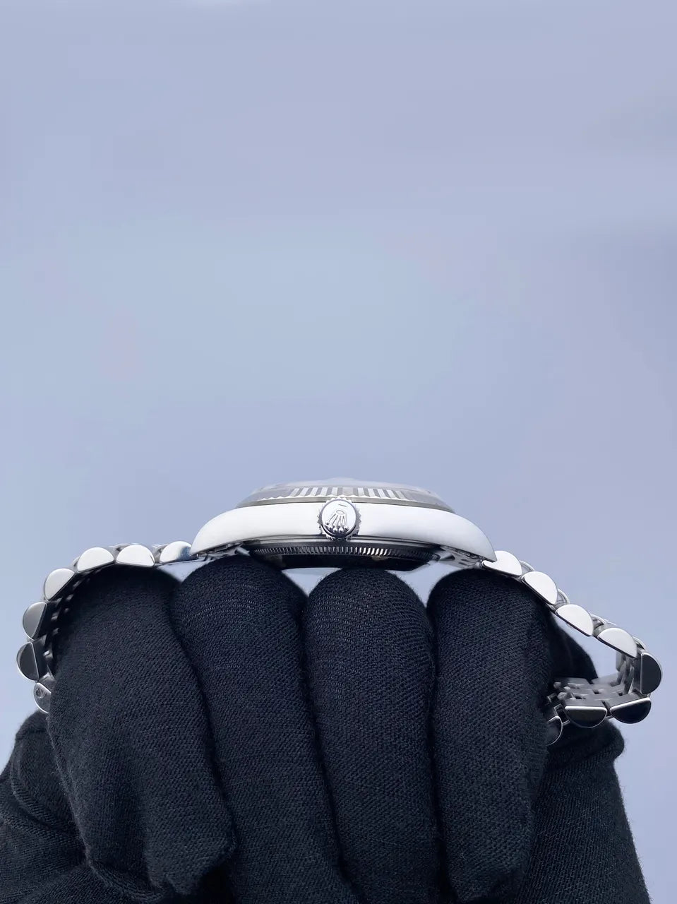 Rolex Datejust Silver Stick Dial stainless - Hình 5