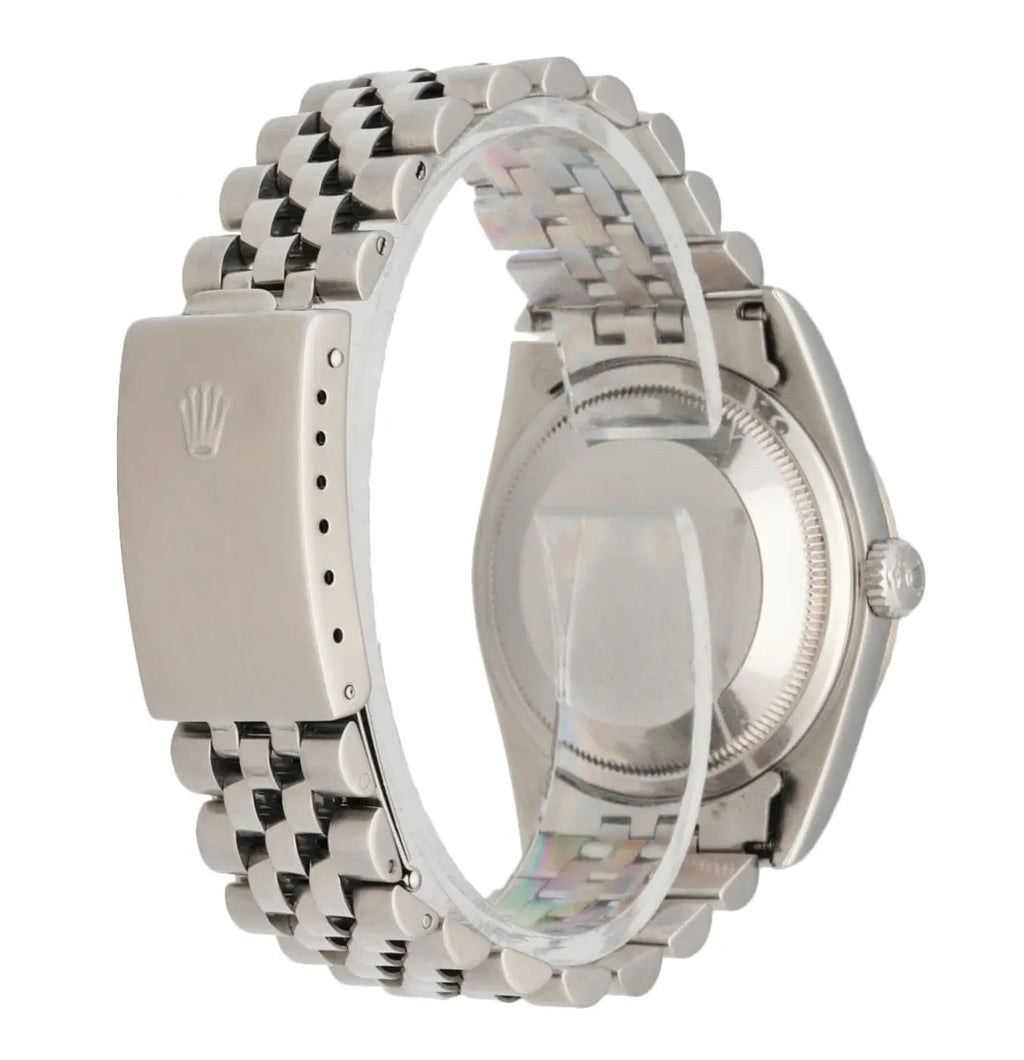 Rolex White Roman Dial Datejust - Hình 10