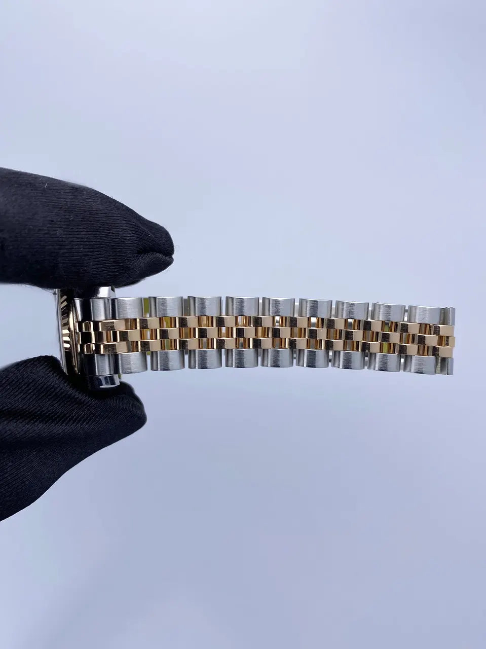 datejust Rolex Two-Tone Black Roman - Hình 7