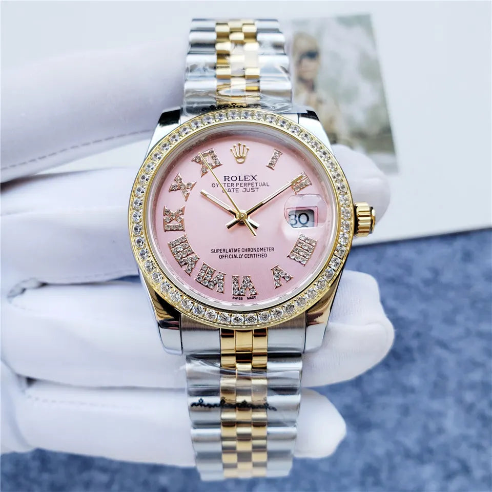 Rolex Pink Diamond Two-Tone - Hình 7