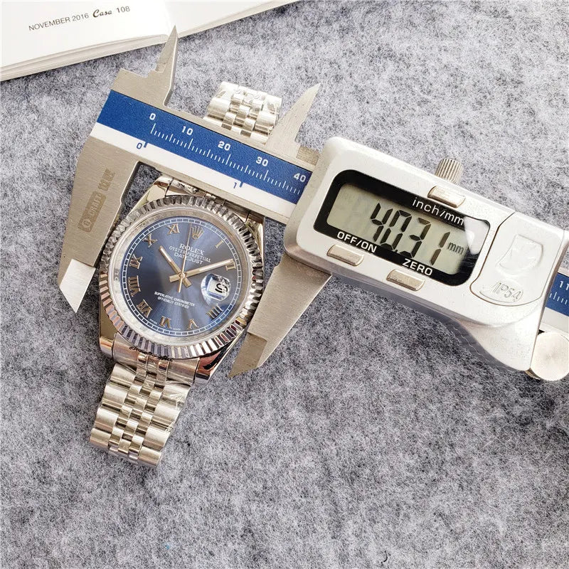 Rolex Blue Roman Dial datejust - Hình 2