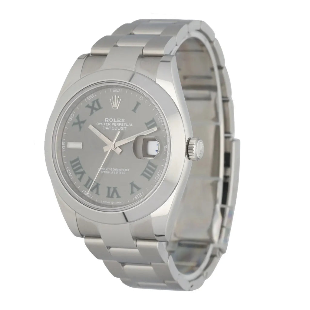 Rolex Slate Green Roman Dial - Hình 2