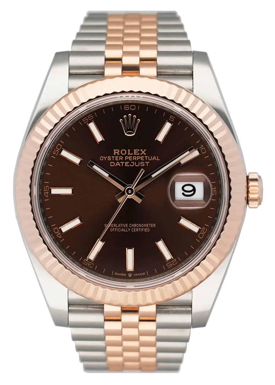Rolex Chocolate Dial Two-Tone datejust