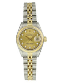 Rolex Datejust Diamond Gold Dial