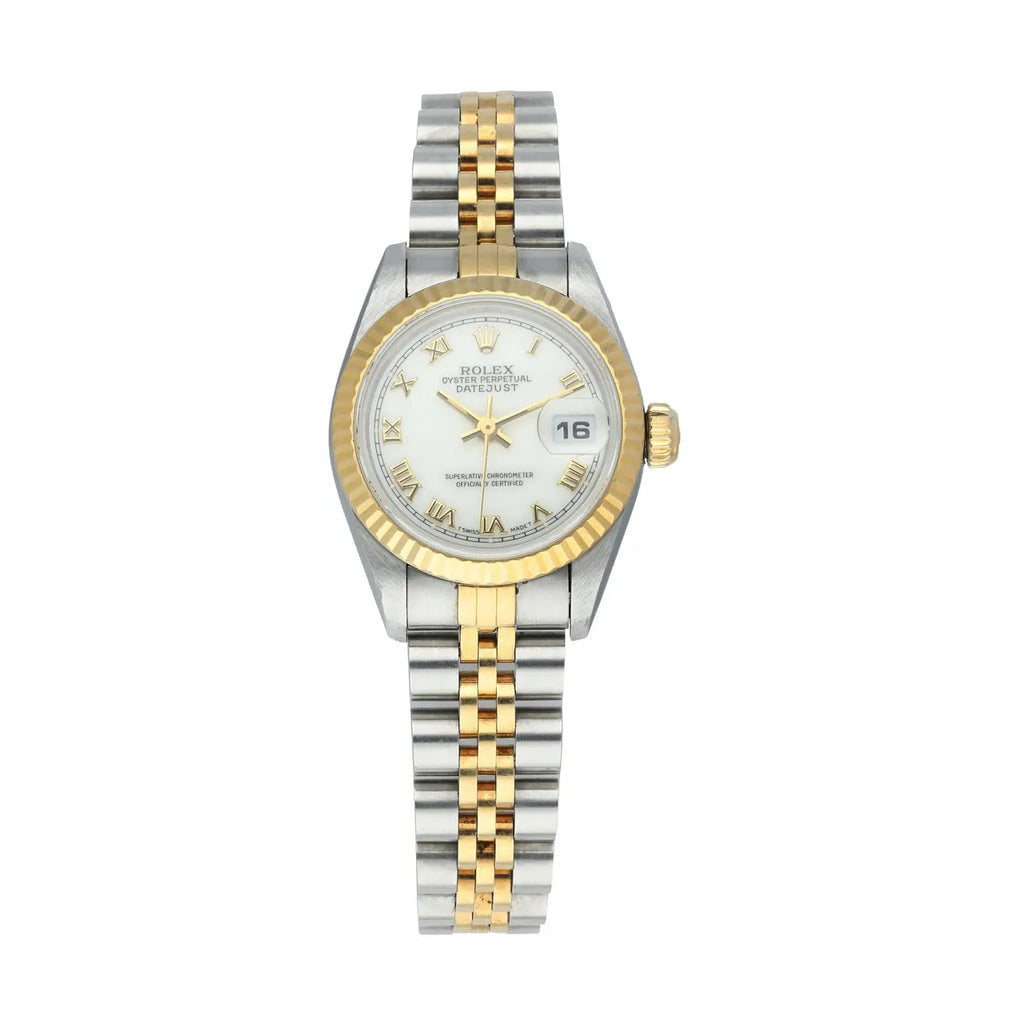 Rolex Two-Tone White Dial