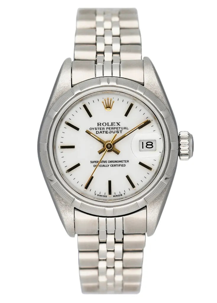 Rolex Datejust Steel White Dial