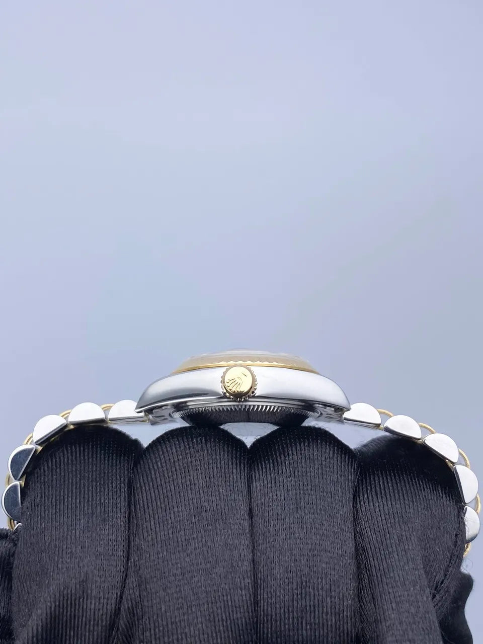 Rolex Bi-Metal Blue Diamond - Hình 4