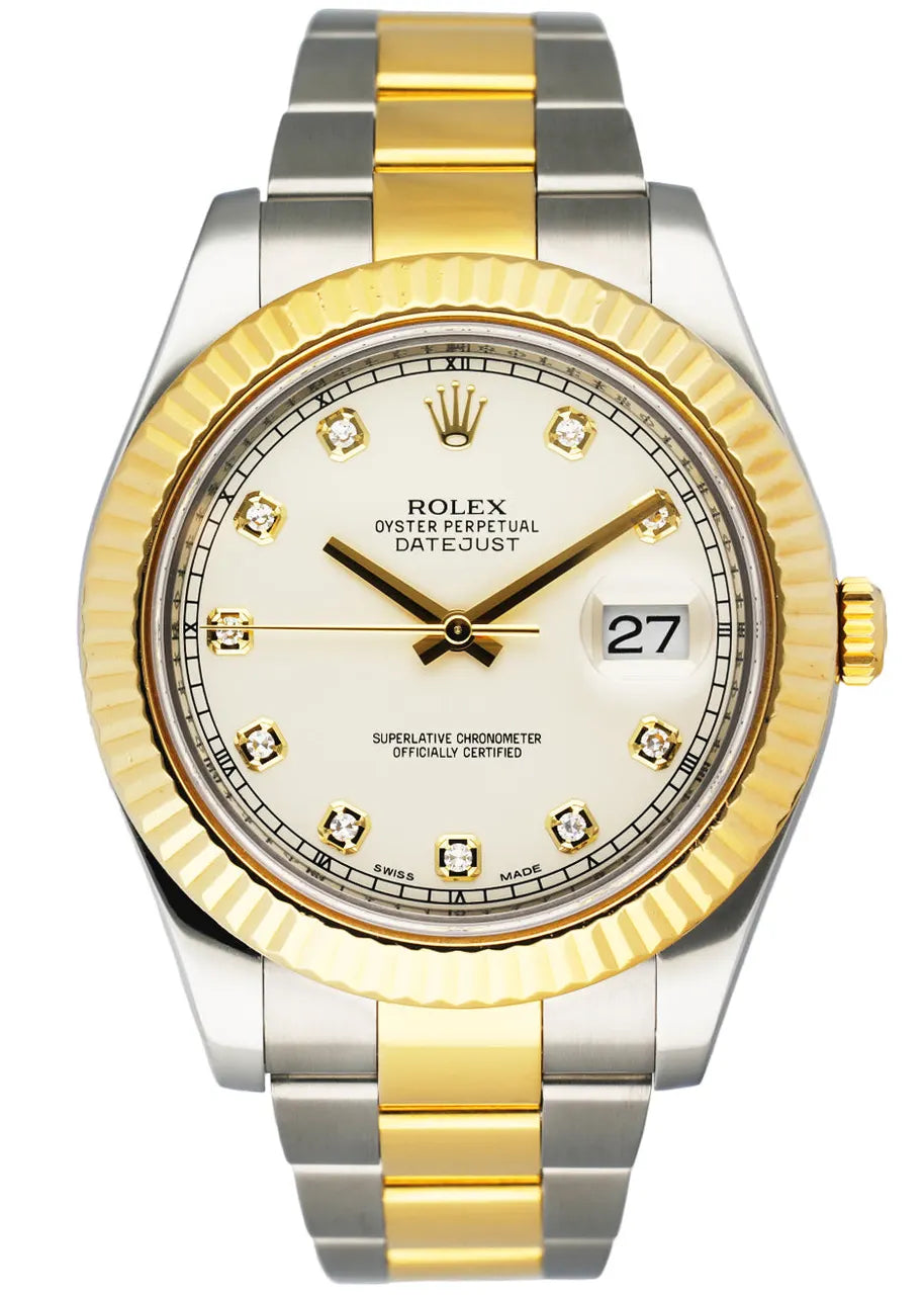 Rolex Two-Tone Gold Diamond