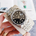 Datejust Black Pattern Diamond
